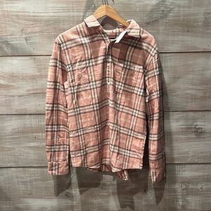 NWT AMERICAN EAGLE Plad flannel size M